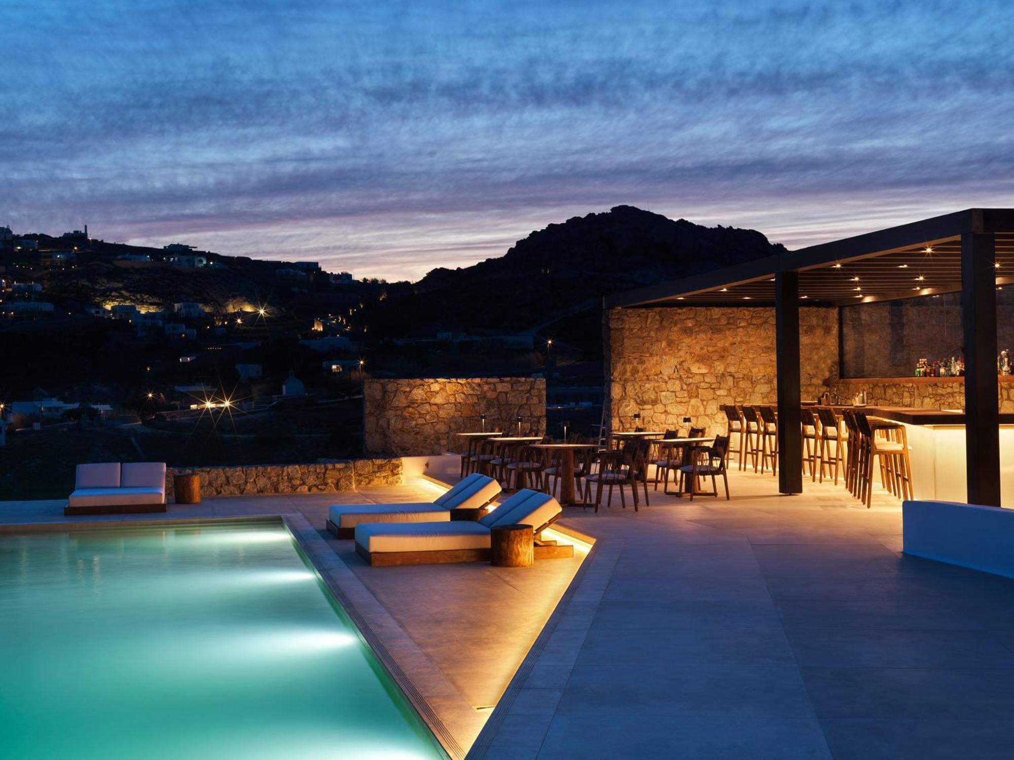 Hotel Ezio Bo Luxury Living Mykonos Town Esterno foto