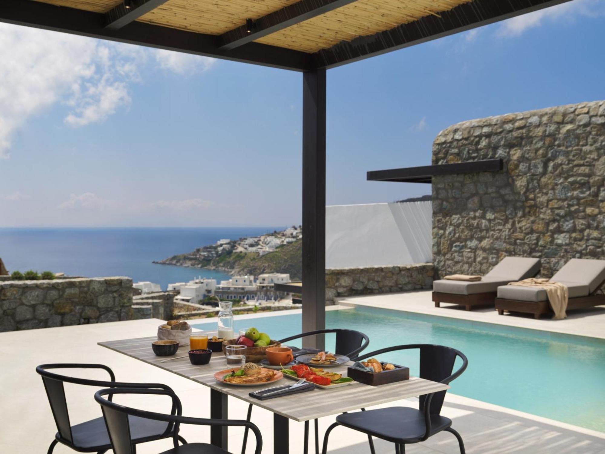 Hotel Ezio Bo Luxury Living Mykonos Town Esterno foto